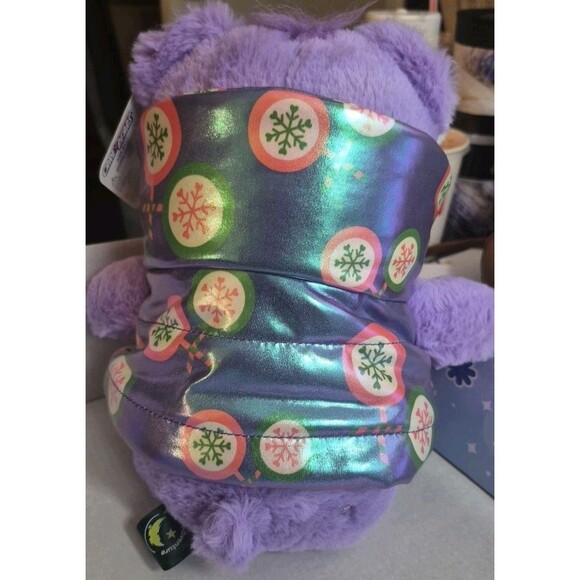 Care Bears 8.5" SHARE BEAR In Puffer Jacket Coat Christmas Plush 2025 New - Picture 4 of 5